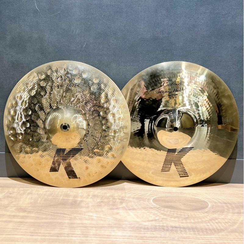 Zildjian K Custom Session HiHat 14 pair NKZL14CSHHの画像